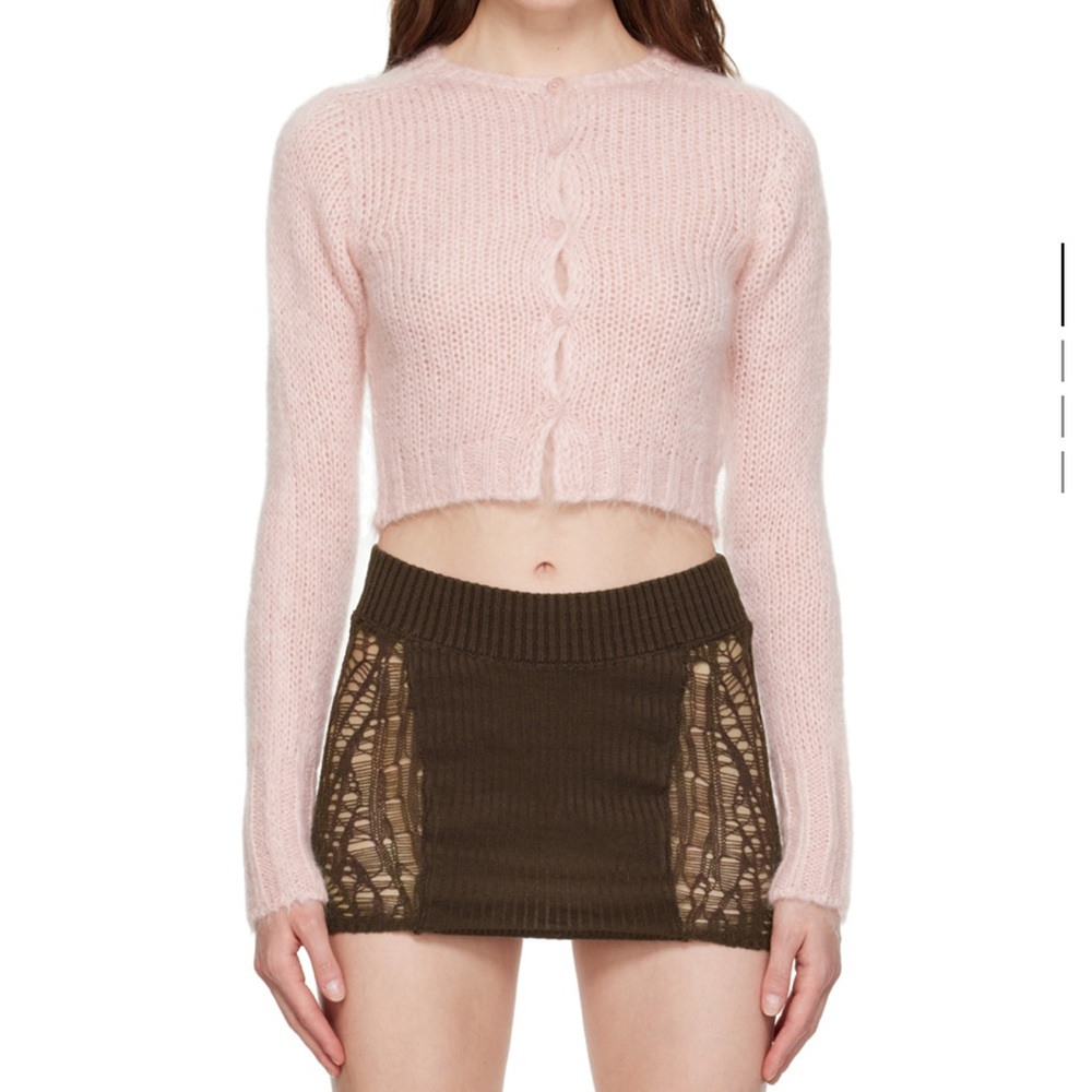 Danielle guizio mohair cardigan